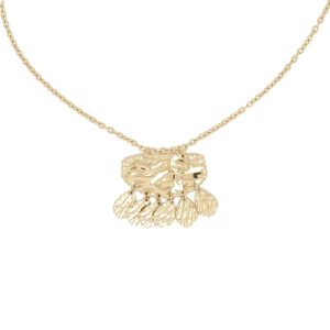 Collar KHALEESI Acero Dorado