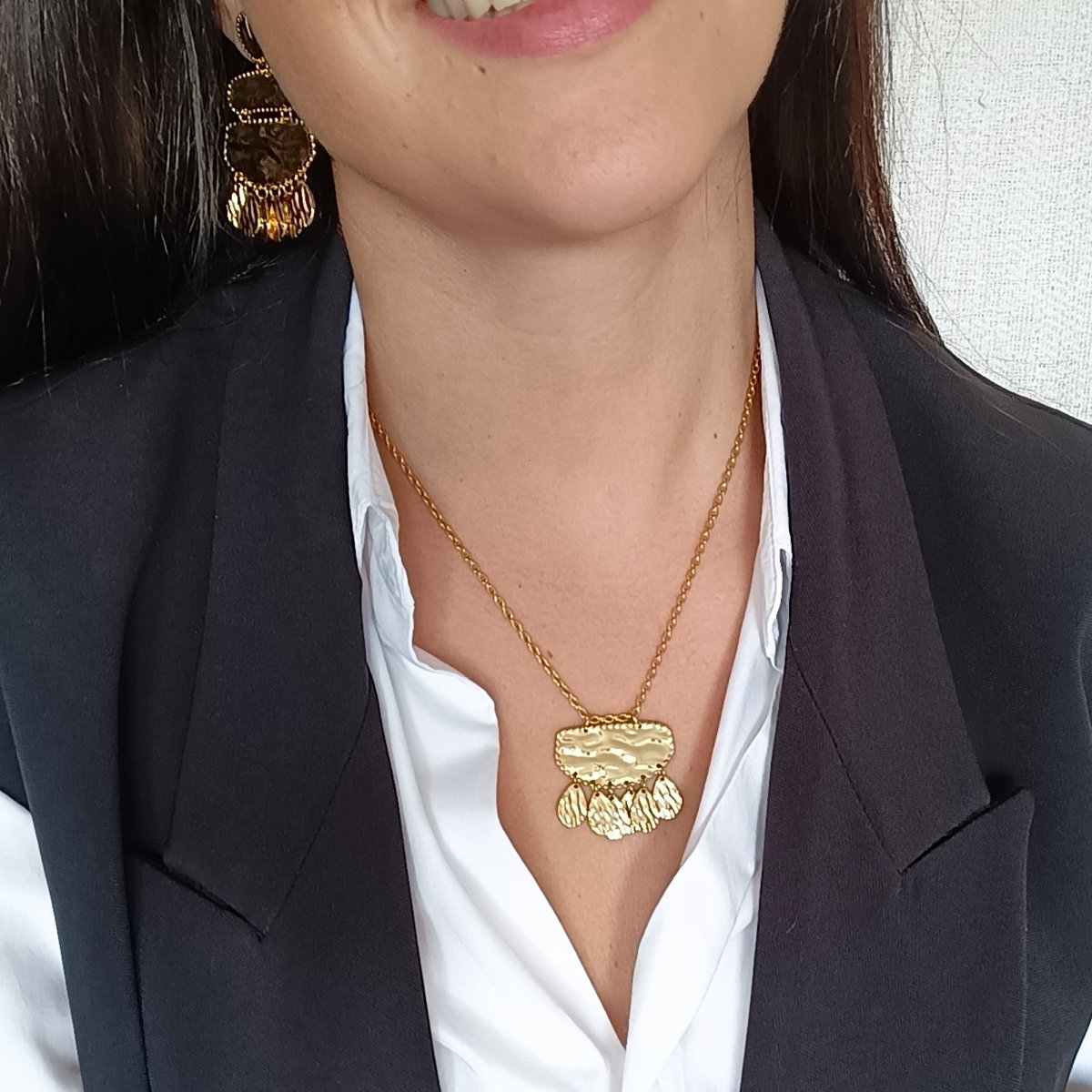 Collar KHALEESI Acero Dorado - Imagen 3