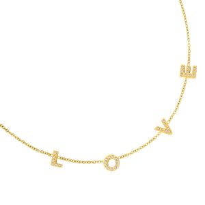 Collar KIARA Acero Dorado
