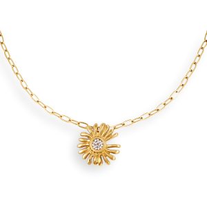 Collar LILIANE Acero Dorado