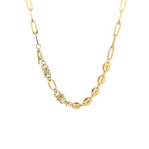 Collar LUCY Acero Dorado