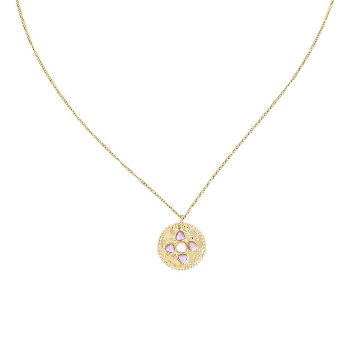 Collar MILLARAY Acero Dorado - Imagen 2