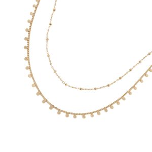 Collar NEKANE Acero Dorado