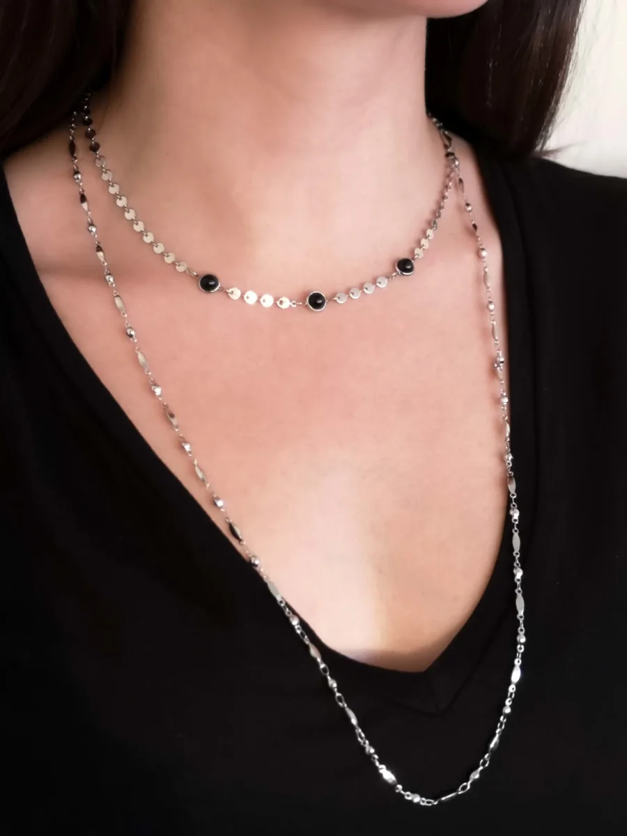 Collar NICOLLE Acero - Imagen 3