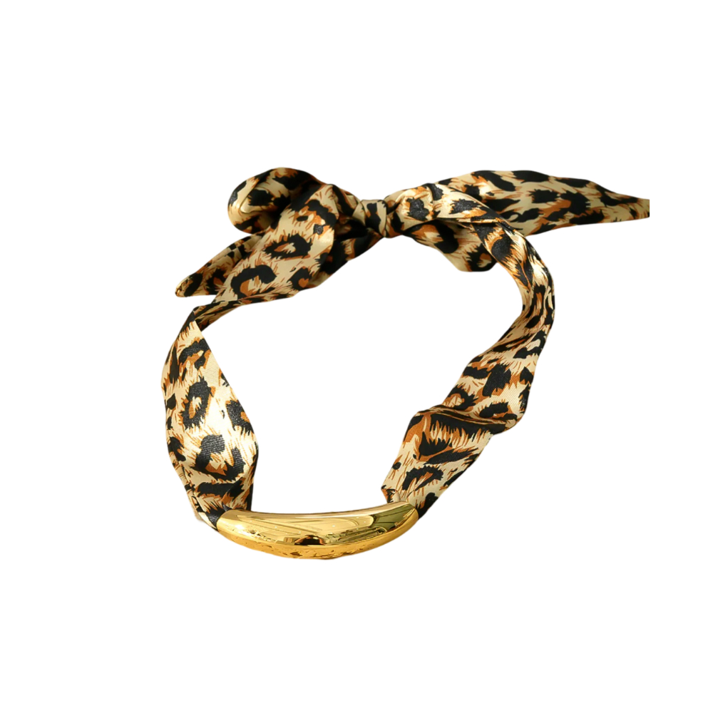 Collar SALMA Acero Dorado - Imagen 2