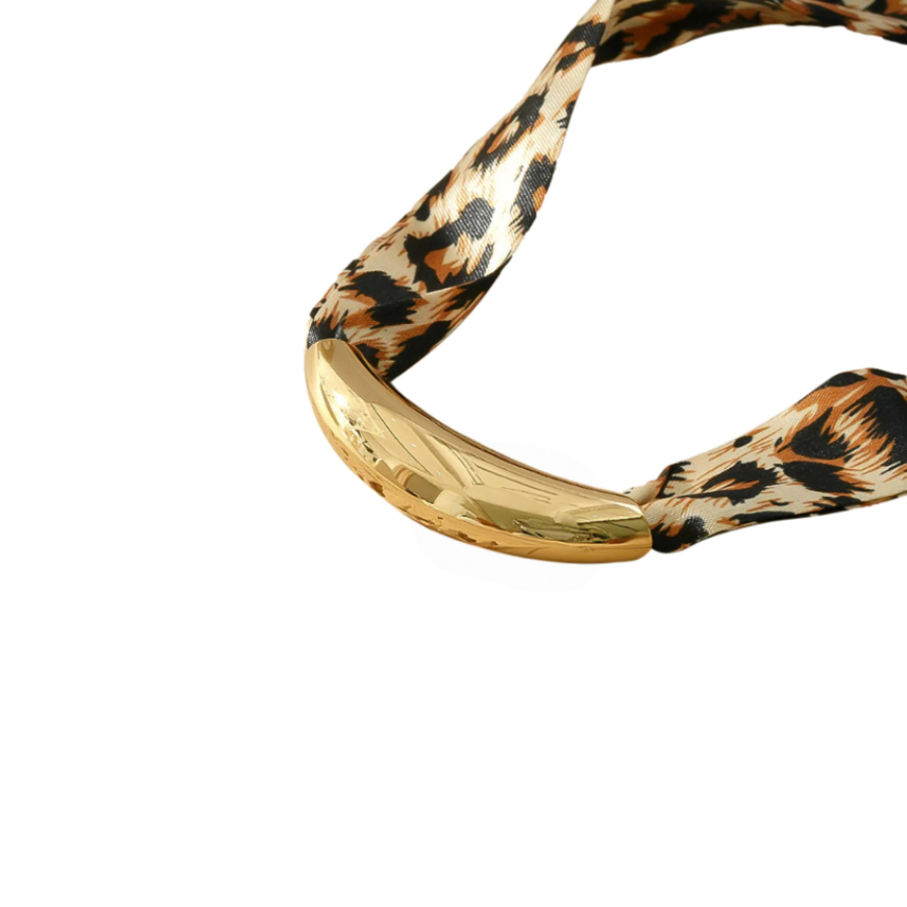 Collar SALMA Acero Dorado - Imagen 3