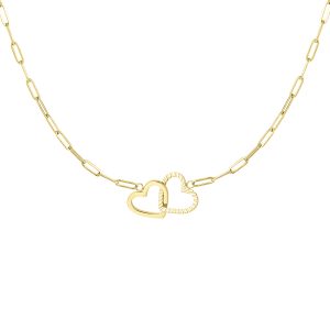 Collar SHEREZADE Acero Dorado