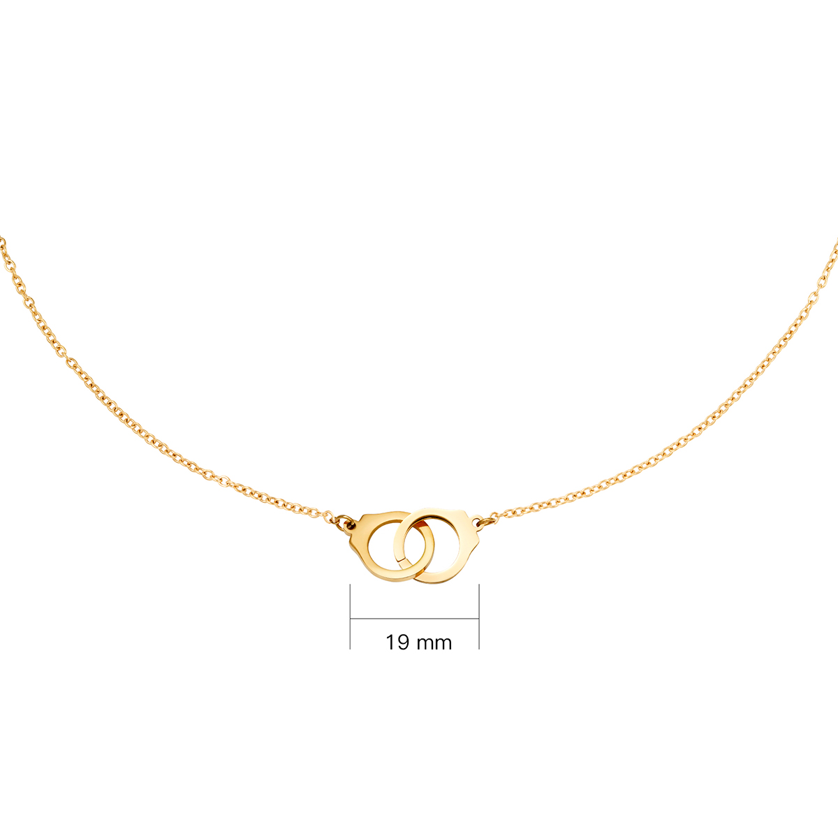 Collar THALIA Acero Dorado - Imagen 4
