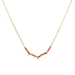 Collar YSARA Acero Dorado