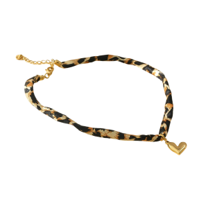 Collar LILI Acero Dorado