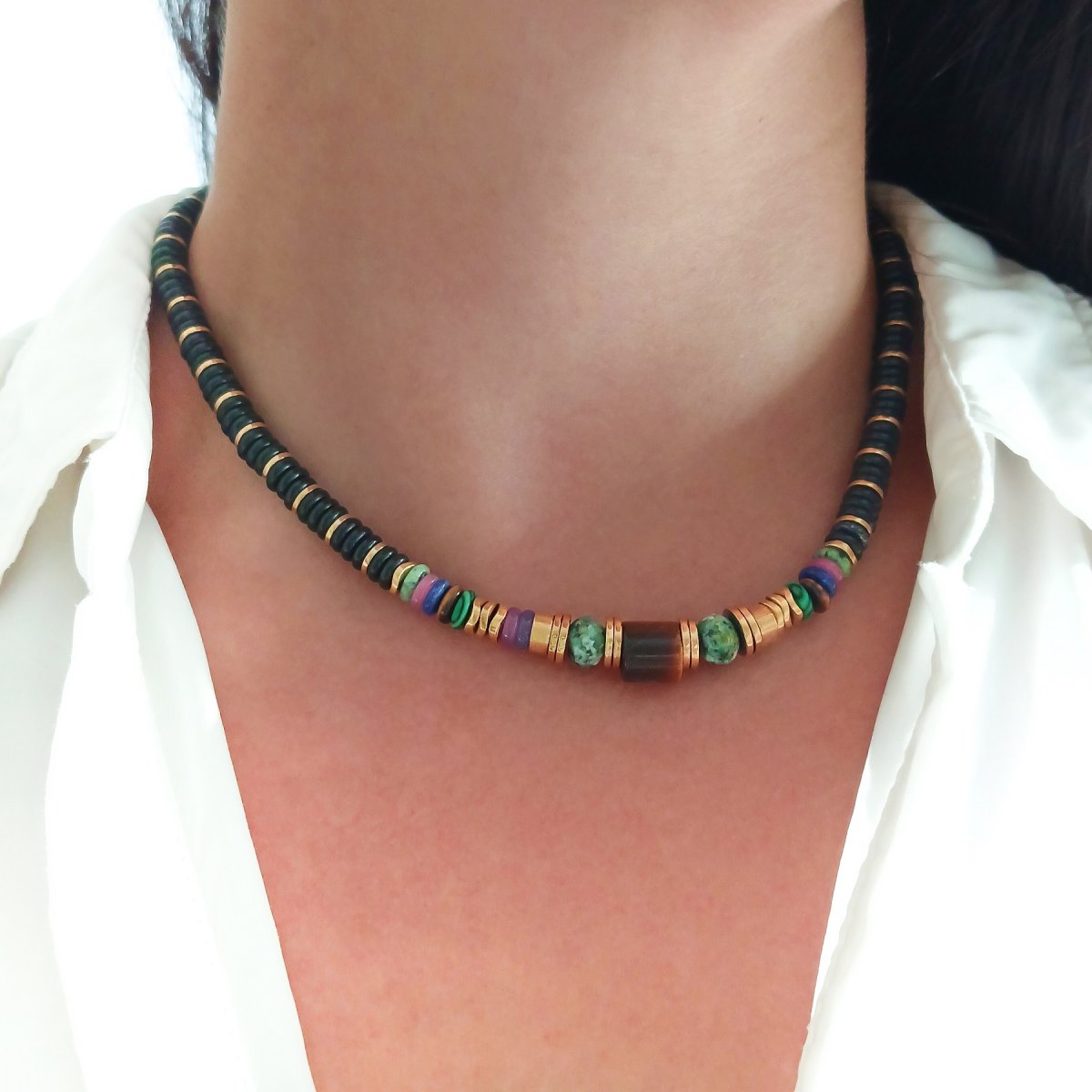Collar ALEIDA Ónix - Imagen 3