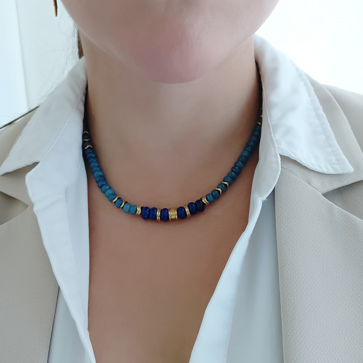 Collar OISHI Lapislázuli - Imagen 3