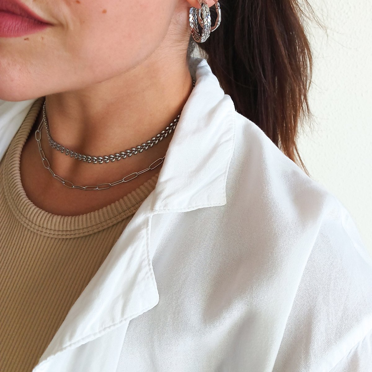 Collar KARINE Acero - Imagen 3