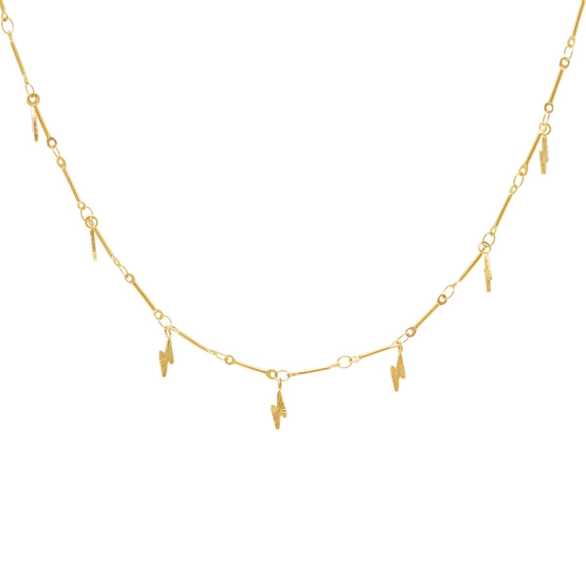 Collar MIRANDA Acero Dorado