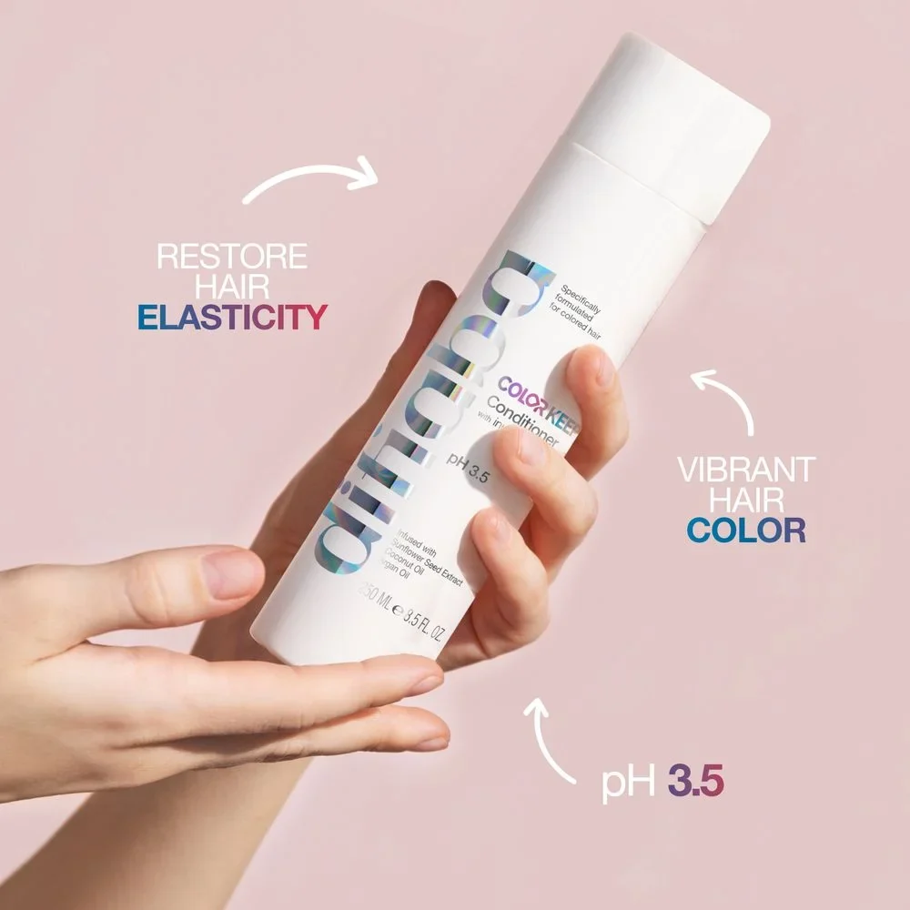 DIFIABA Color Keep Conditioner – 250 ml / 8.5 oz Acondicionador profesional para proteger el color, hidratar y aportar brillo - Imagen 3