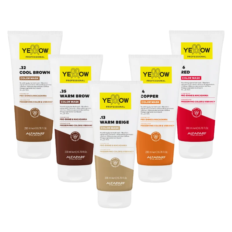 Yellow Professional Color Care Refresh Mask Mascarilla protectora para cabello teñido | Hidratación, suavidad y luminosidad - Imagen 2