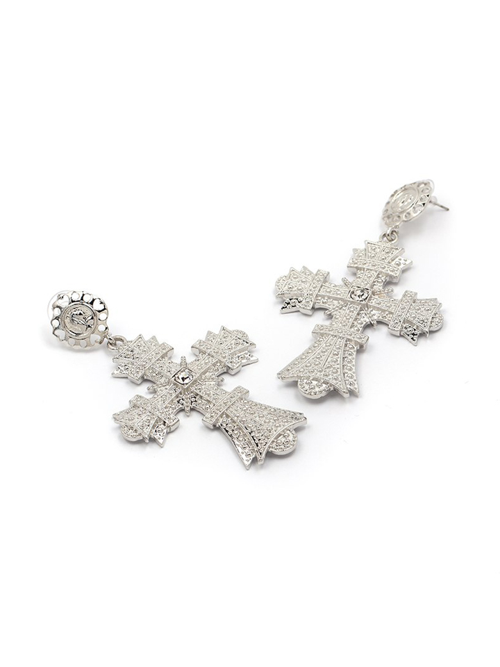 Pendientes Cruz Barroca - Imagen 4