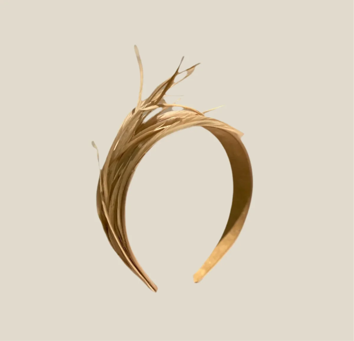 Diadema Oca beige - Imagen 2