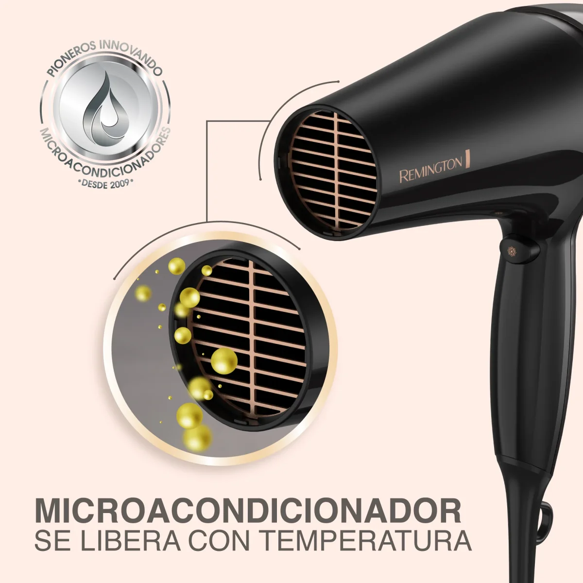 REMINGTON SECADOR ALMOND RADIANCE D12AA-110F - Imagen 4