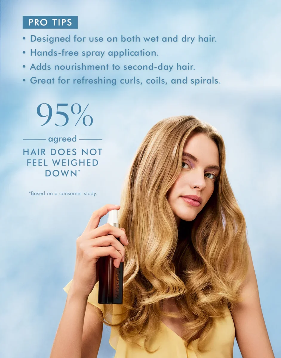 Moroccanoil Treatment Mist Ultra-Light – 25ml Bruma ligera para todo tipo de cabello - Imagen 4