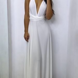 Vestido Multiposición Elástico Novia