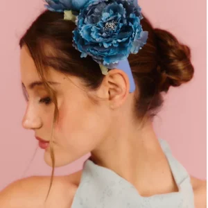 Diadema Belén azul