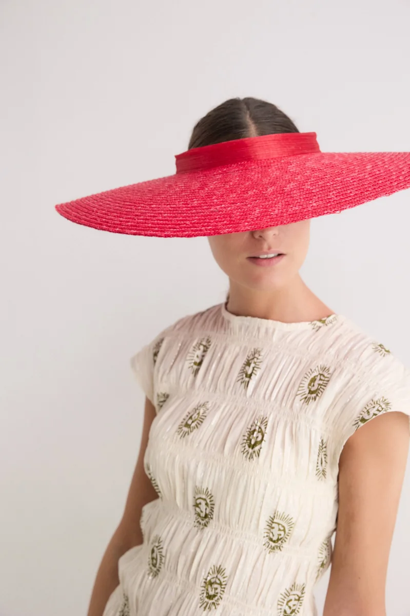 Sombrero Ala rojo - Imagen 2