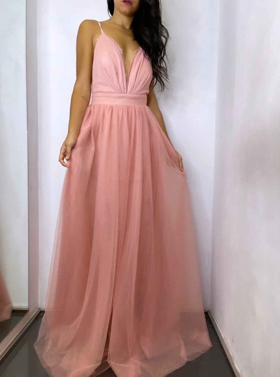 Vestido Tul Encaje - Imagen 7