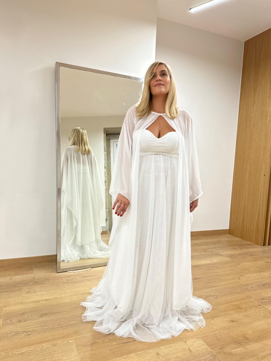 Vestido Multiposición Novia Tul - Imagen 4