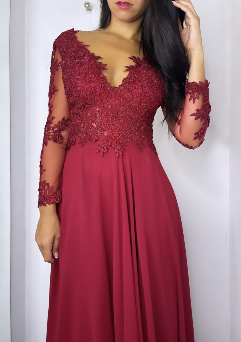 Vestido Dama Mangas - Imagen 3