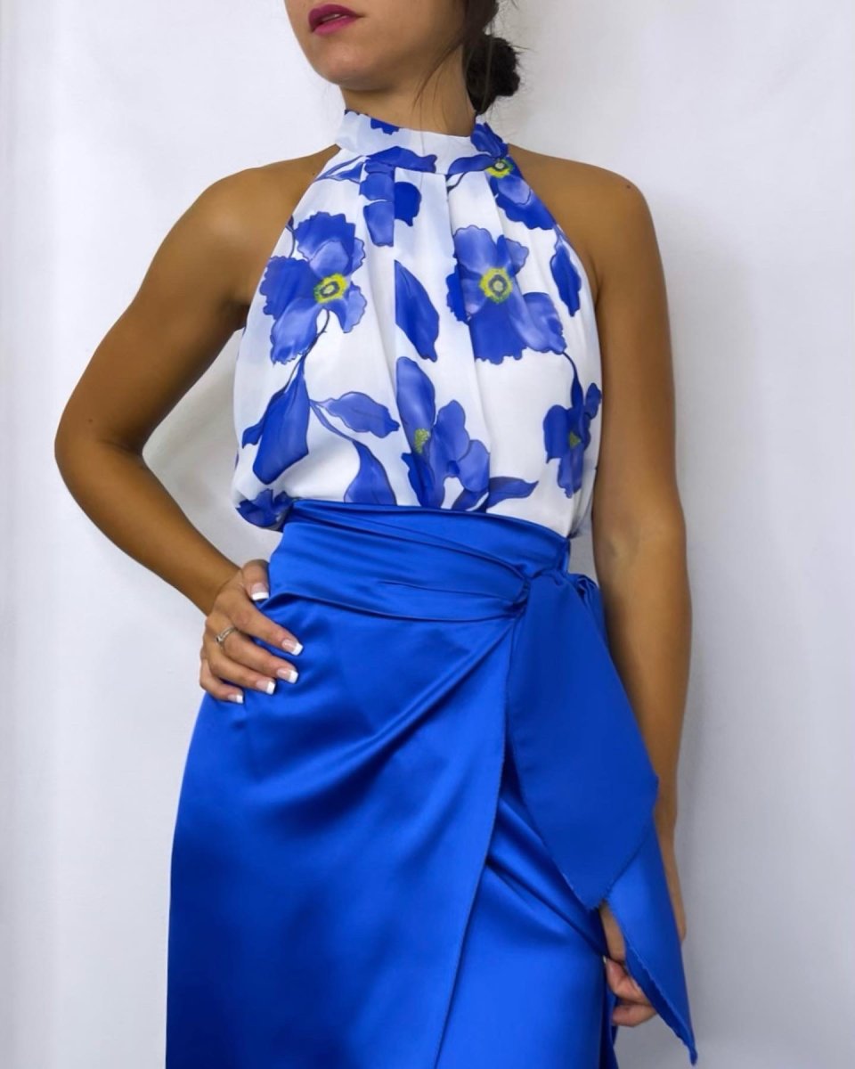 Falda Seda Midi - Imagen 8