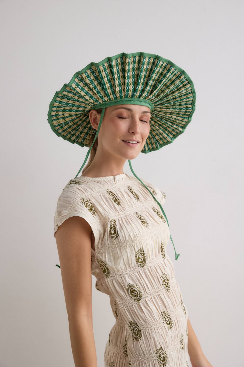 Sombrero Paraguas verde
