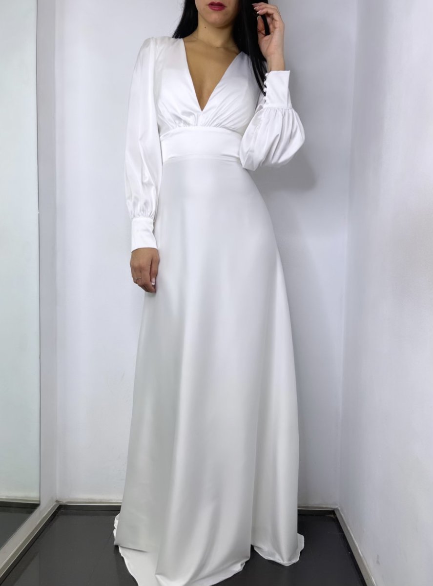 Vestido Verona Mangas Novia - Imagen 3