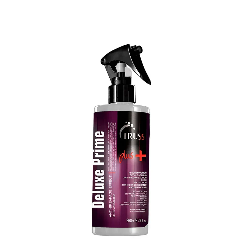 TRUSS Deluxe Prime Plus+ Anti-Breakage – 260 ml Mascarilla líquida reconstructora con efecto anti-rotura para cabello frágil y dañado - Imagen 2