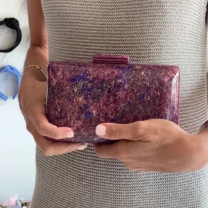 Bolso Jelly buganvilla