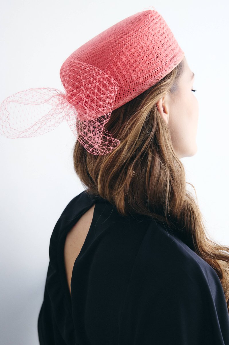 Casquete Amelia coral - Imagen 3