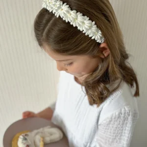 Diadema Chiribita blanca mini