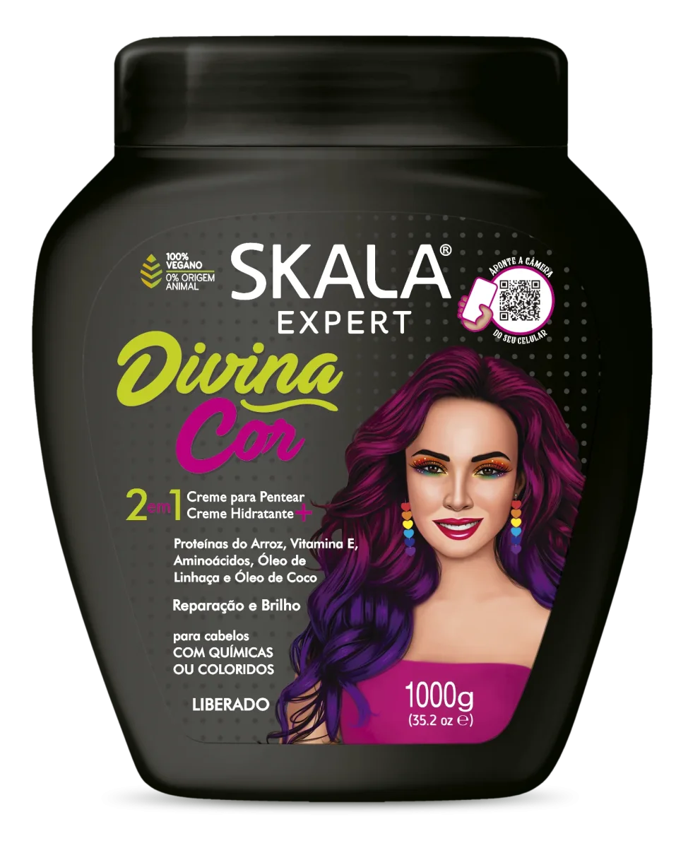 Skala Divina Cor – 1000 g | Reparación y Cuidado Intensivo para Cabello Teñido