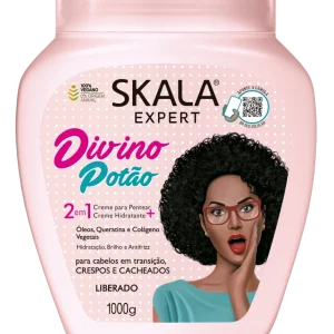 Skala Divino Potão – 1000 g | El aliado perfecto para cabellos en transición, crespos y rizados