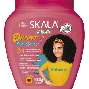 Skala Divino Potinho – 1000 g | Cuidado para Cabello Rizado y Crespo