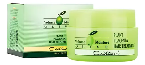 Chihtsai Tratamiento Capilar con Placenta de Planta de Olivo – 500 ml | Nutrición y Reparación Intensiva