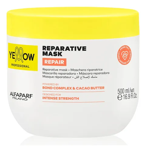 Yellow Repair Mask – 500 ml | Mascarilla Reparadora Intensiva