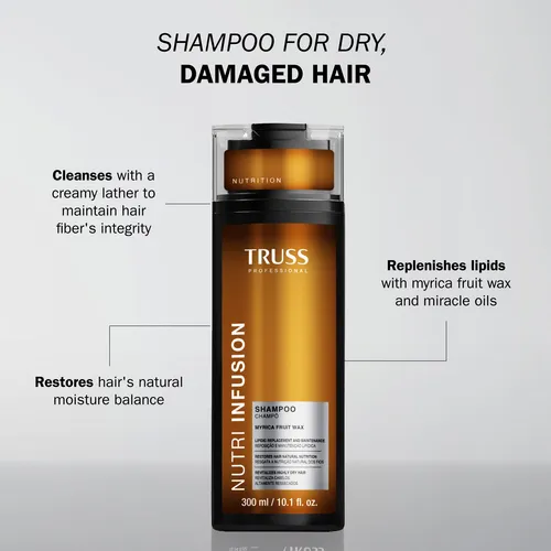 TRUSS Nutri Infusion Shampoo – 300 ml - Imagen 3