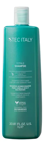 TEC ITALY Totale Shampoo 300 ml / 1000 ml (1 Litro) - Imagen 3