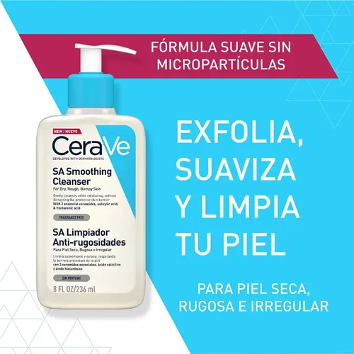 CeraVe Limpiador Anti-Rugosidades – 237 ml (8 oz) - Imagen 4