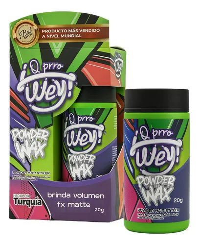 Q PRRO WEY Powder Wax Styler Brinda Volumen FX Matte – 20 g