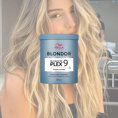 Wella Professionals BlondorPlex 9 – Polvo Decolorante Profesional 800 g - Imagen 4