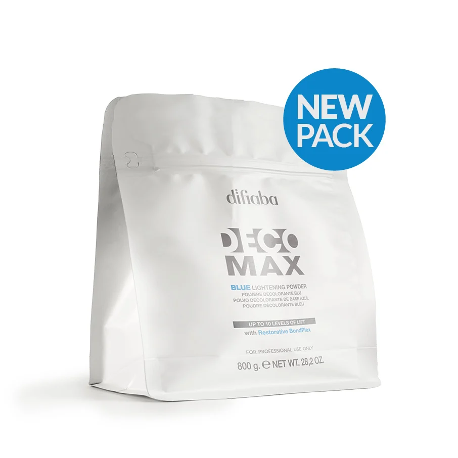 DIFIABA Deco Max Blue Lightening Powder – 800 g Polvo decolorante azul profesional para una aclaración intensa y uniforme - Imagen 7
