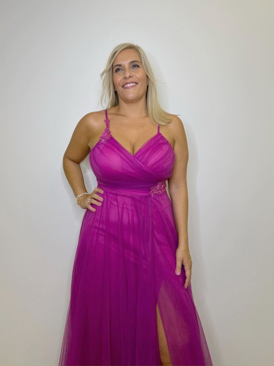 Vestido Tul Flores - Imagen 4