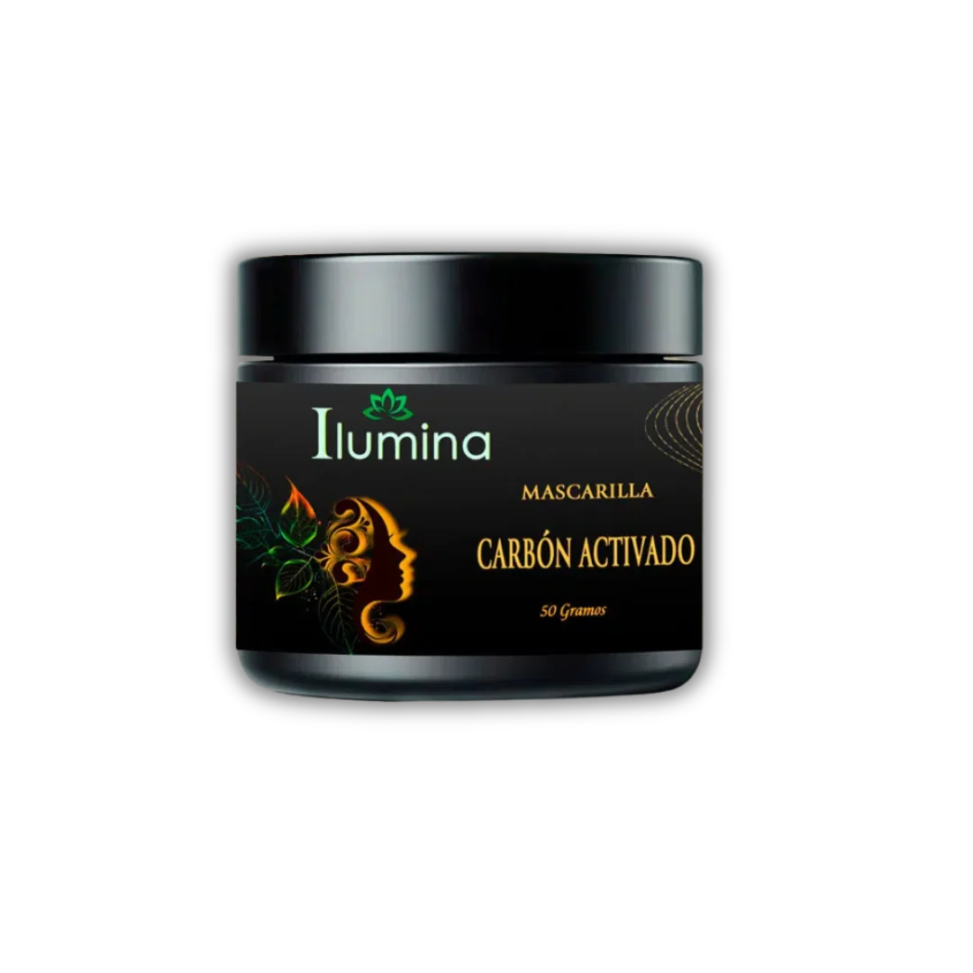 Ilumina Mascarilla de Carbón Activado – Detox Facial Profundo (50 g) - Imagen 2